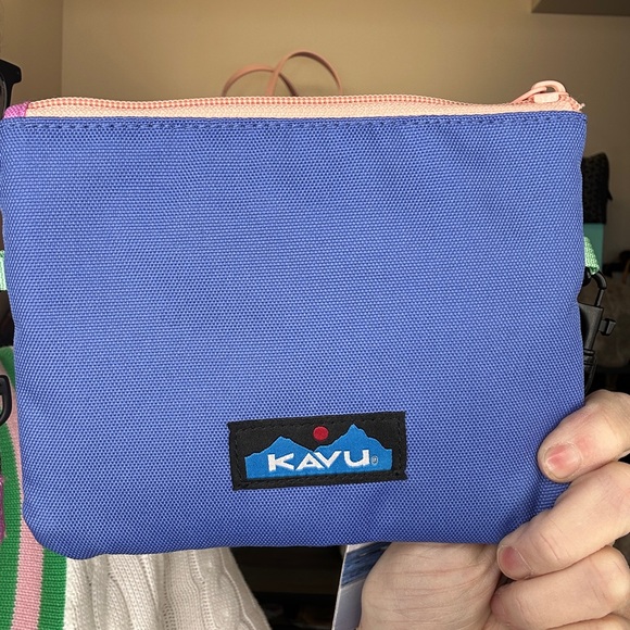 Kavu Handbags - KAVU Renrose Crossbody Pouch Gem Crush Pastel Rope Bag Accessory NWT